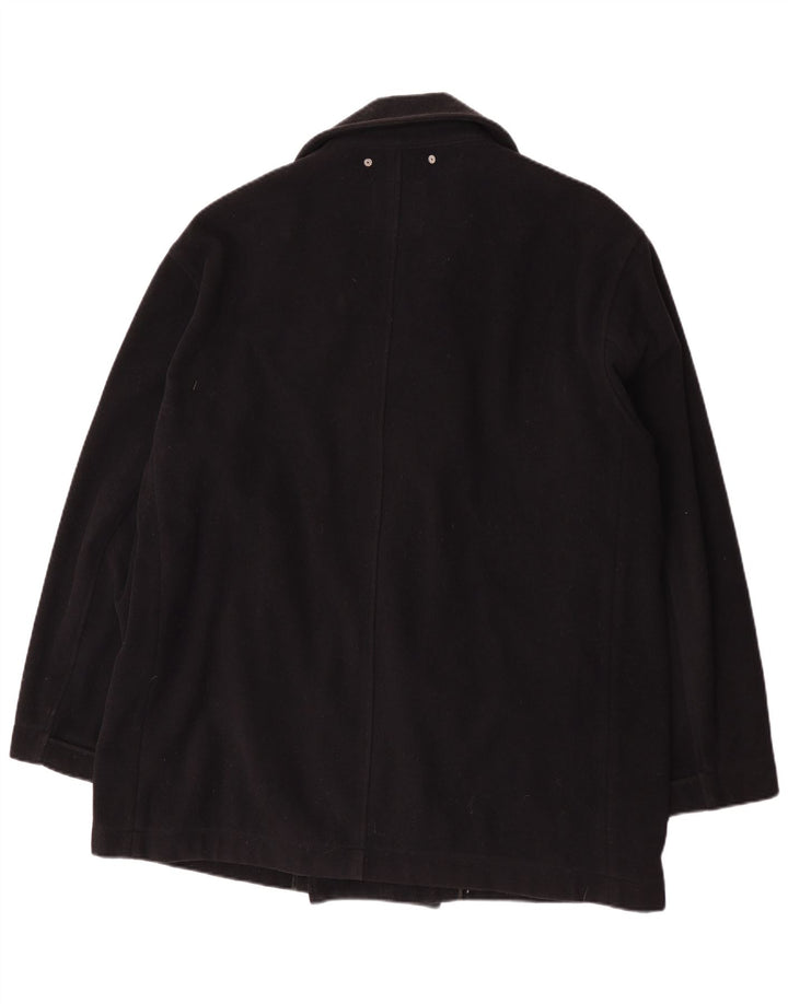 Palton Trussardi pentru bărbați IT 54 2XL Lână neagră