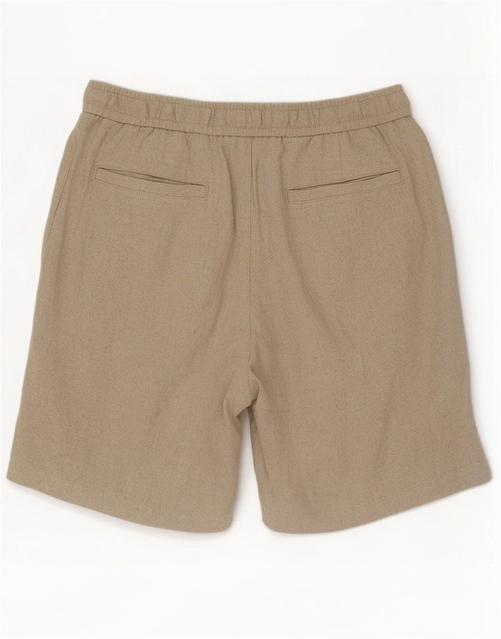 Pantaloni scurți casual pentru bărbați Zara Medium W31 Bej