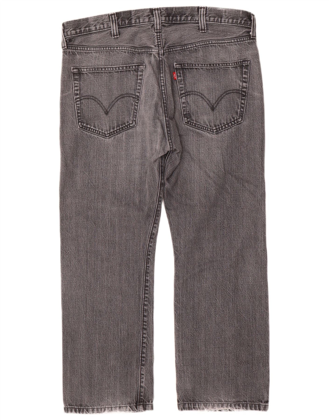 Blugi drepti pentru bărbați Levi's W38 L28 gri