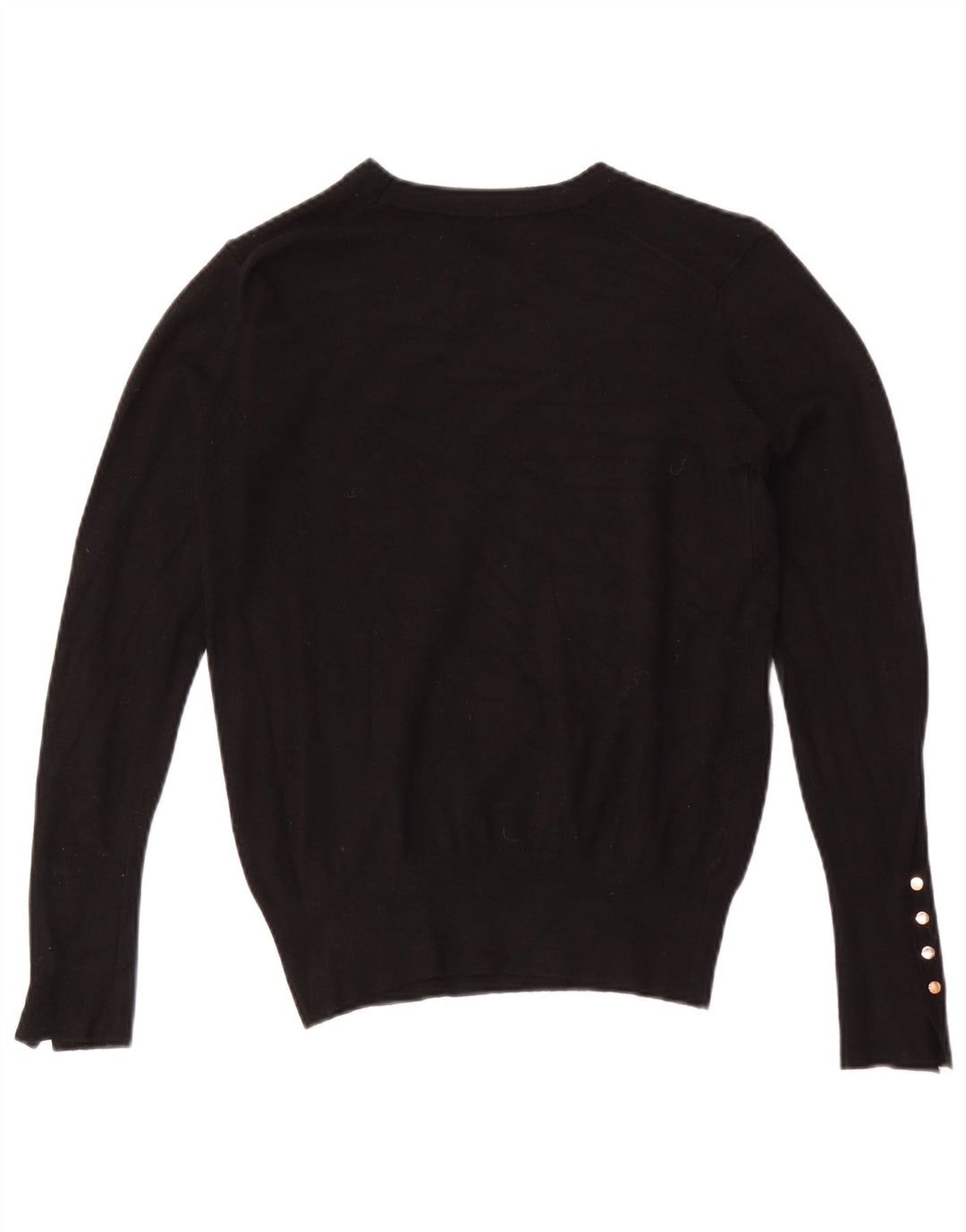 Pulover pentru femeie Zara cu gât de barcă UK 12 Medium Negru