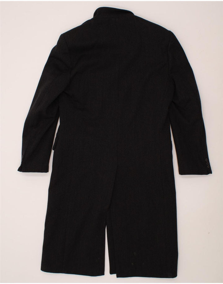 VINTAGE Pardesiu pentru bărbați UK 38 Medium Black