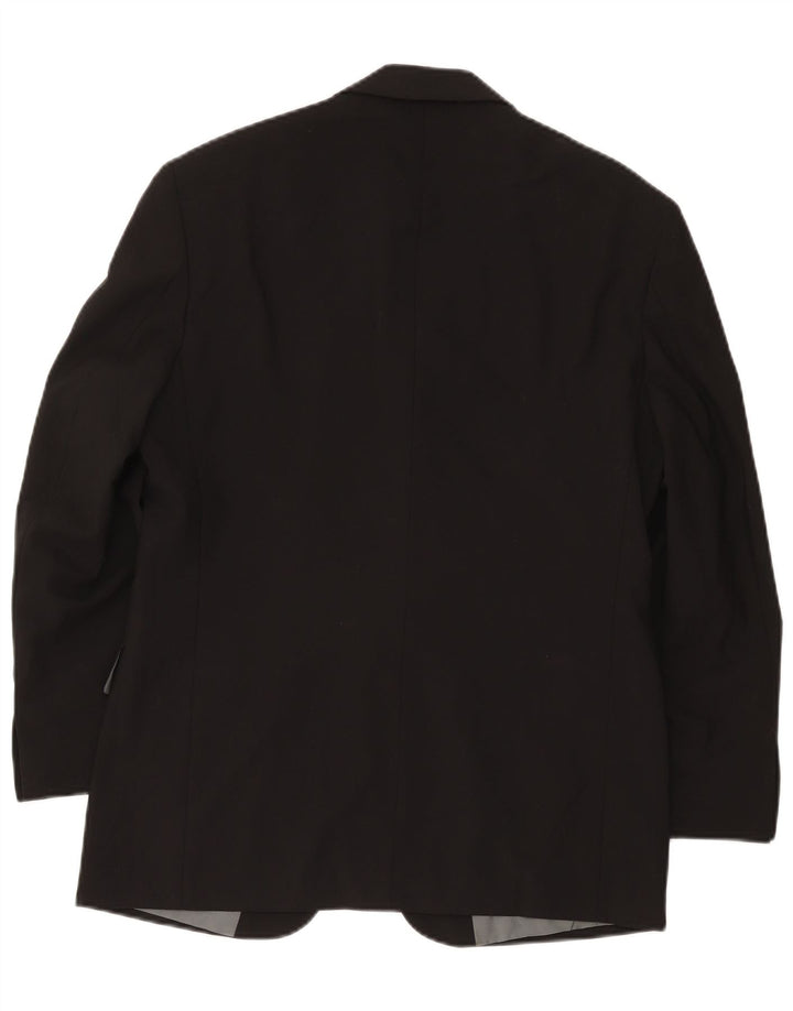 Jachetă pentru bărbați Marks & Spencer, scurtă, cu 3 nasturi, UK 38 Medium Black