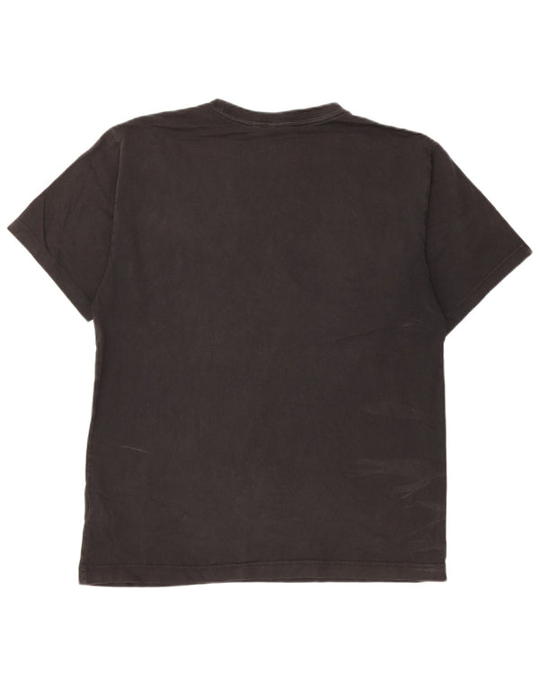 Tricou grafic Adidas pentru bărbați Top mediu negru bumbac