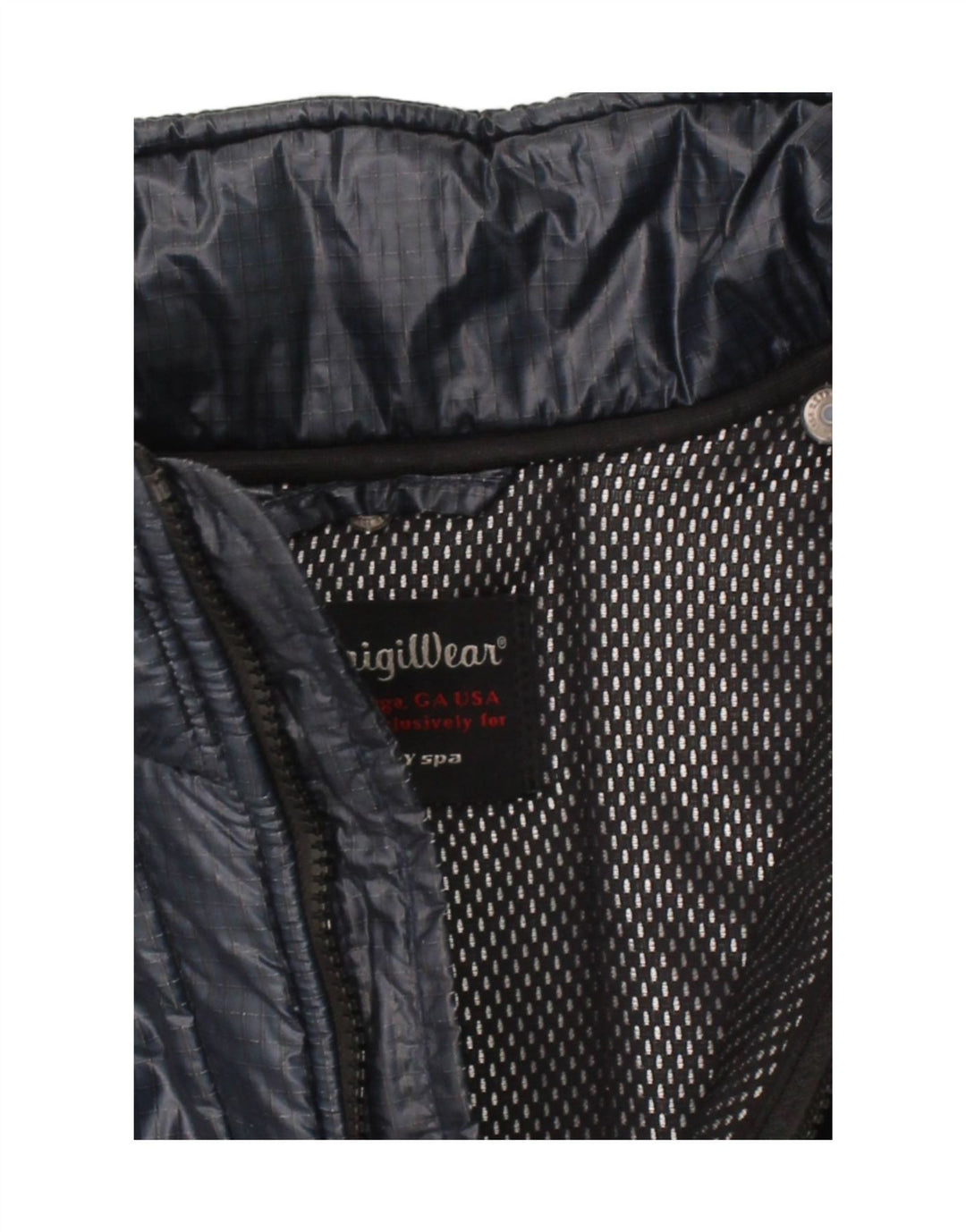 REFRIGIWEAR Womens Padded Jacket UK 14 Medium Navy Blue Polyamide