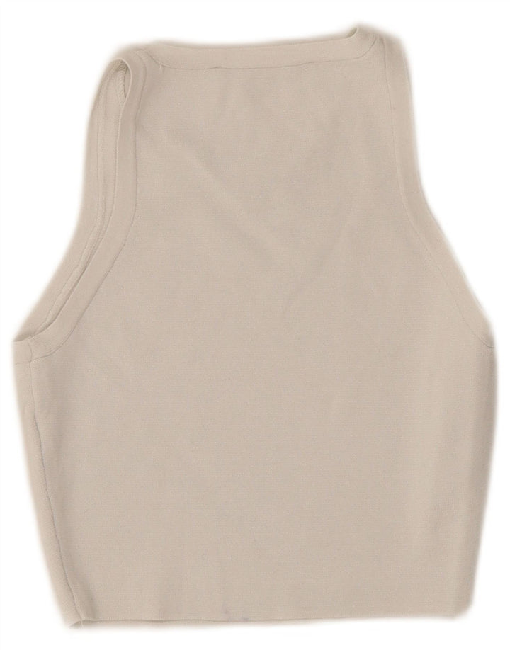 Top cu vestă pentru femei Zara UK 4 XS Alb