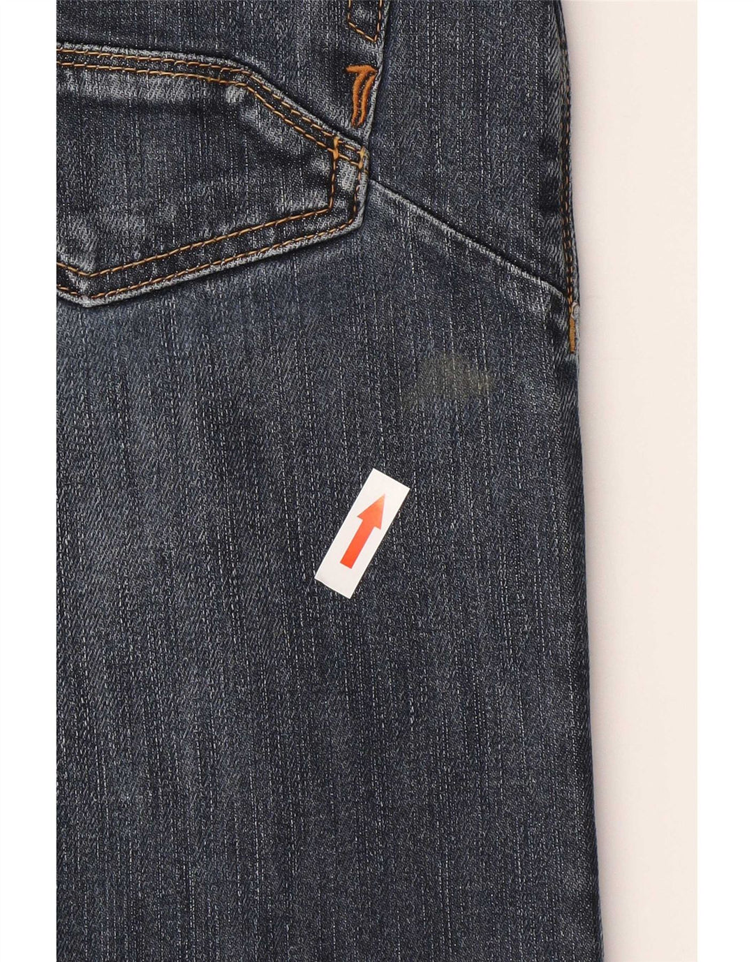 Trussardi blugi subțiri pentru femei W28 L30 albastru