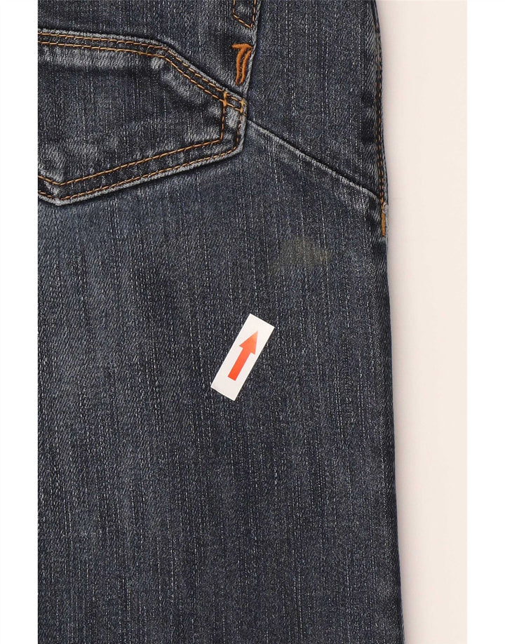 Trussardi blugi subțiri pentru femei W28 L30 albastru