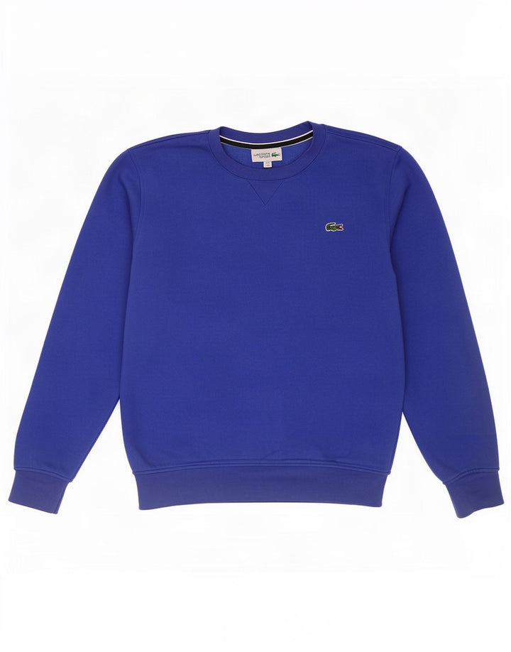 Pulover pentru bărbați Lacoste Pulover Mărimea 3 Bumbac albastru mic