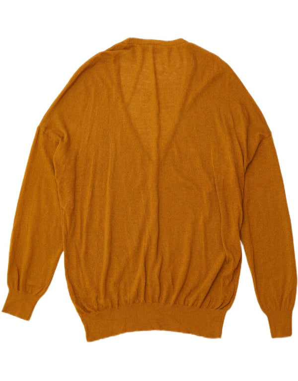 Pulover cardigan supradimensionat pentru femei ZARA UK 10 mic maro