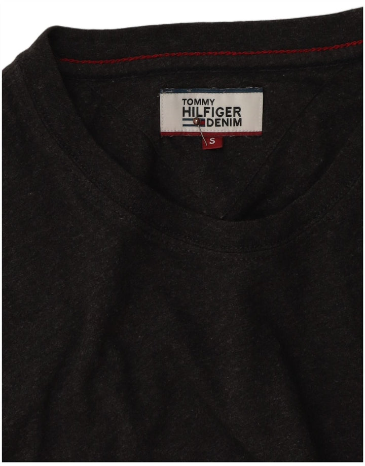 Tricou pentru bărbați Tommy Hilfiger Top mic, gri, bumbac