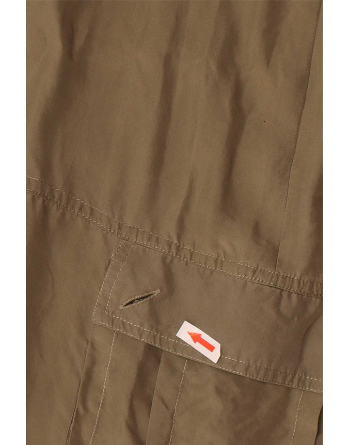 Fusta midi vintage pentru femei W34 Large Khaki