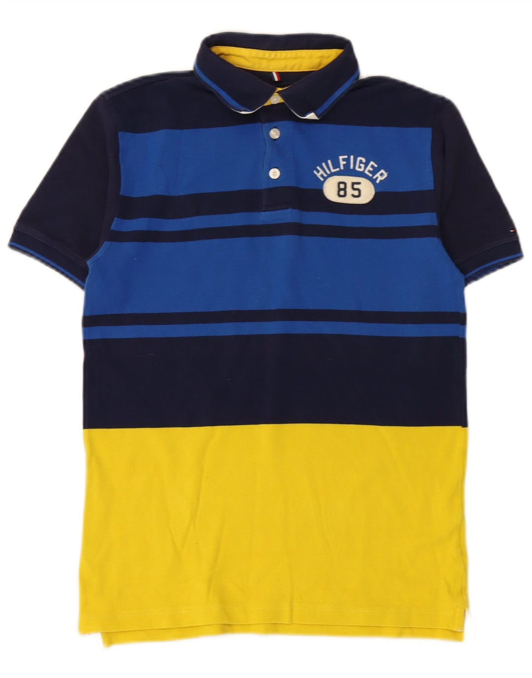 TOMMY HILFIGER Tricou polo băieți 15-16 ani XL multicolor color block