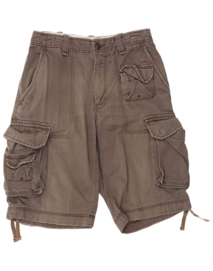 Pantaloni scurți cargo Gap pentru bărbați W28, bumbac gri mic
