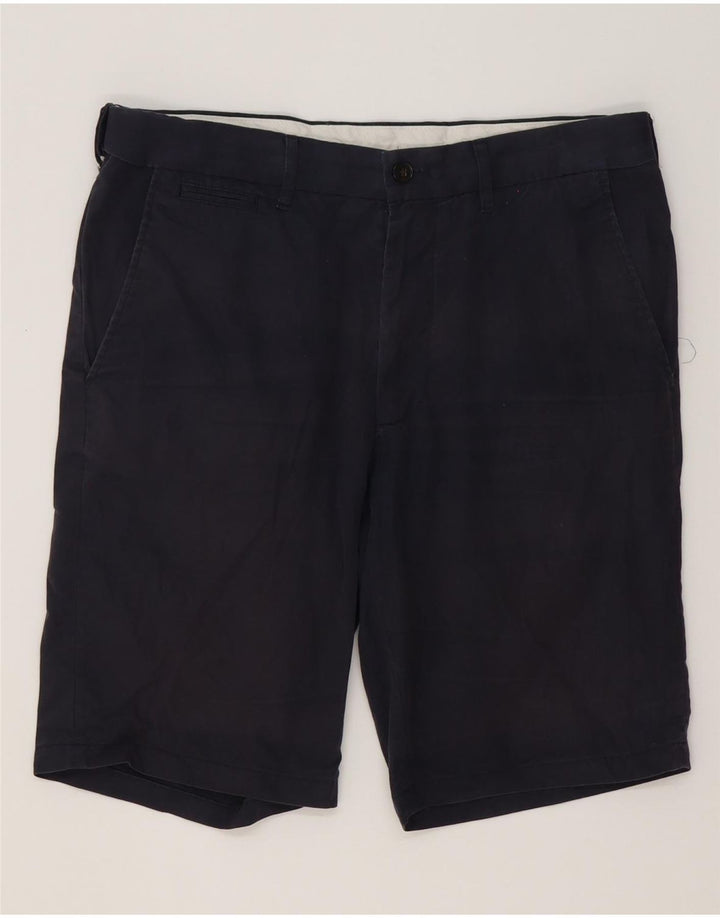 Pantaloni scurți chino pentru bărbați Marks & Spencer W32, bumbac bleumarin mediu