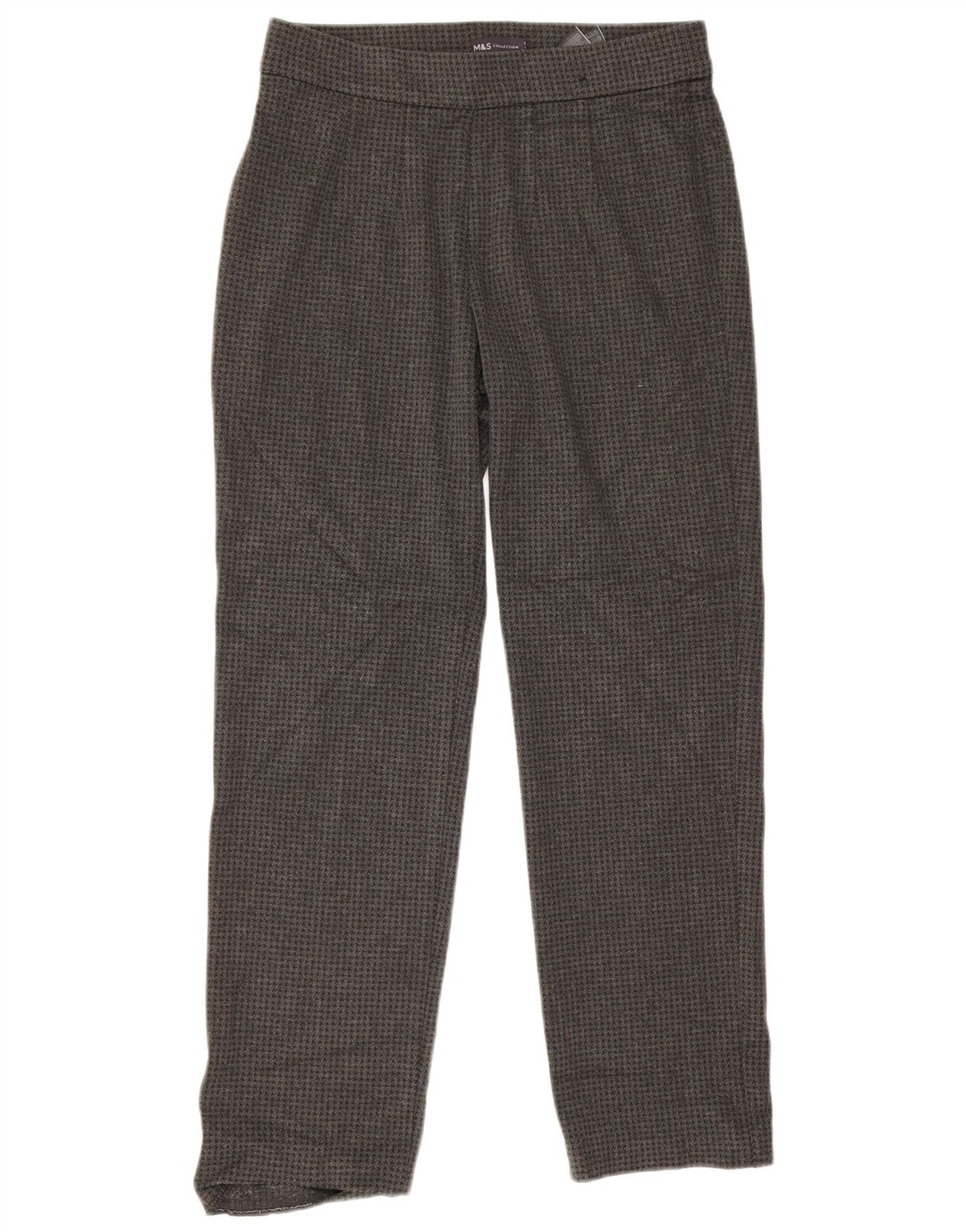 Pantaloni casual pentru femei Marks & Spencer UK 12 Medium W30 L28 Gri