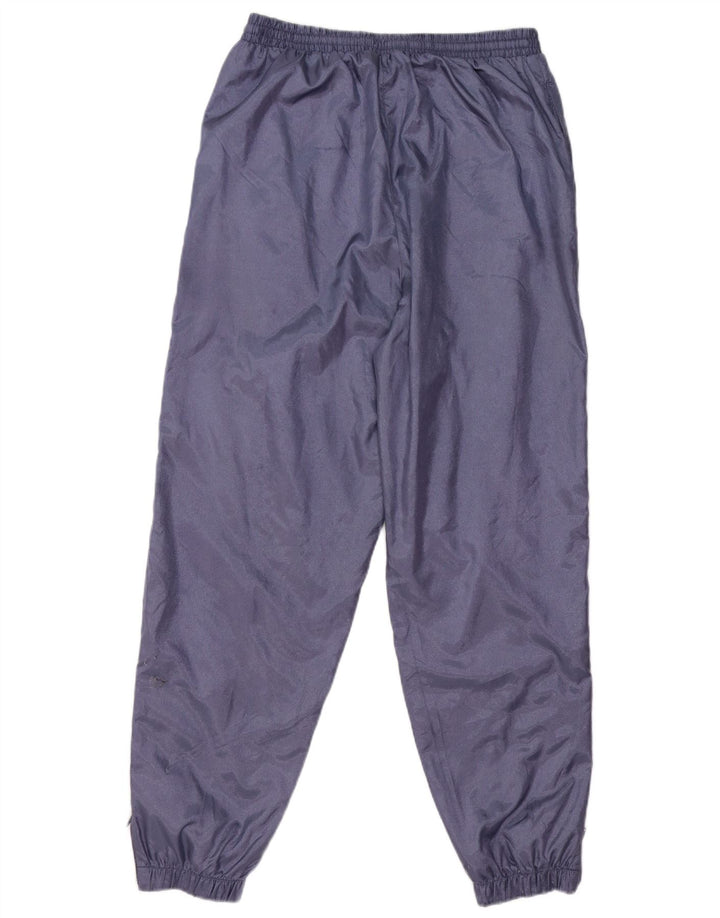 Pantaloni de trening pentru bărbați vintage Joggeri poliamidă violet mediu