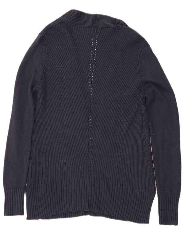 FAT FACE Pulover cardigan deschis pentru femei UK 8 Small Bleumarin Acrilic