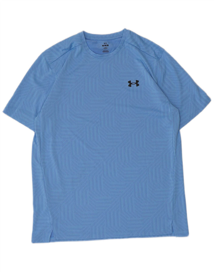Tricou pentru bărbați Under Armour Top Medium Blue Geometric