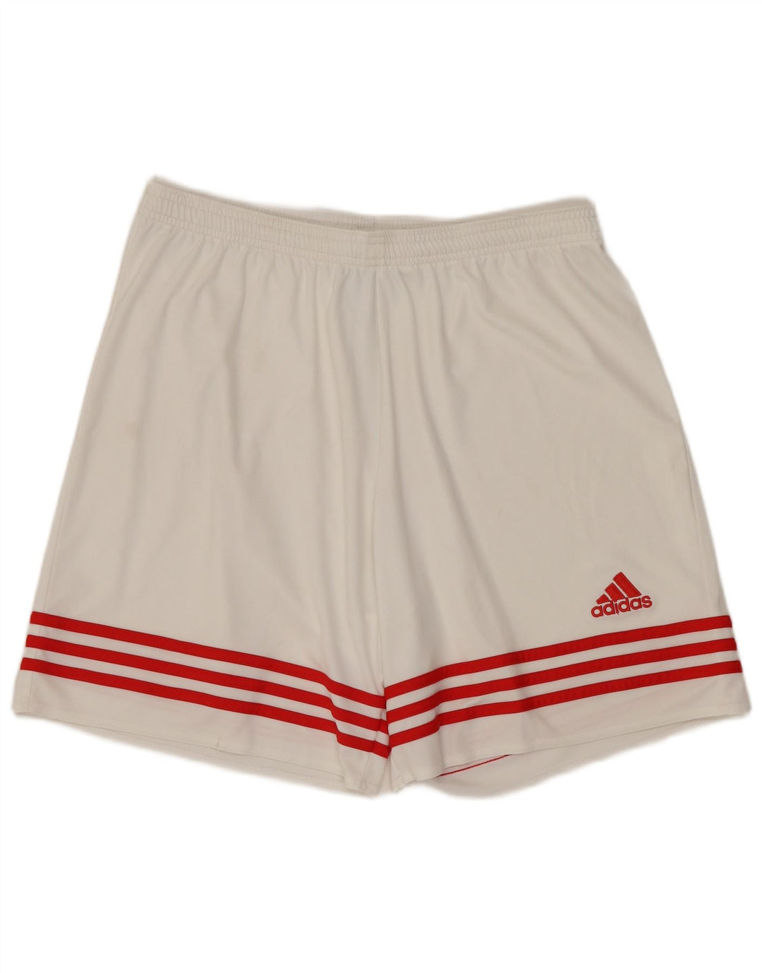 Pantaloni scurți sport Climalite ADIDAS pentru bărbați, mari, alb, din poliester