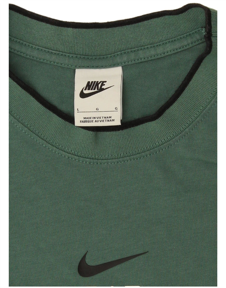 Tricou pentru bărbați Nike Top mare din bumbac verde