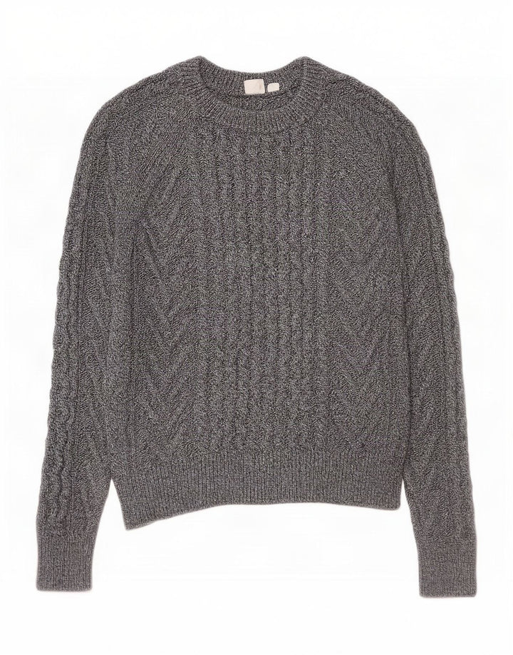 Pulover pentru femei Gap cu decolteu triplu UK 6 XS gri