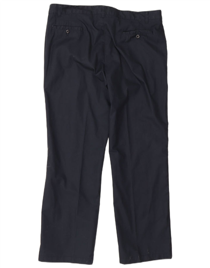 Pantaloni chino drepti pentru bărbați Mash W38 L30 bleumarin
