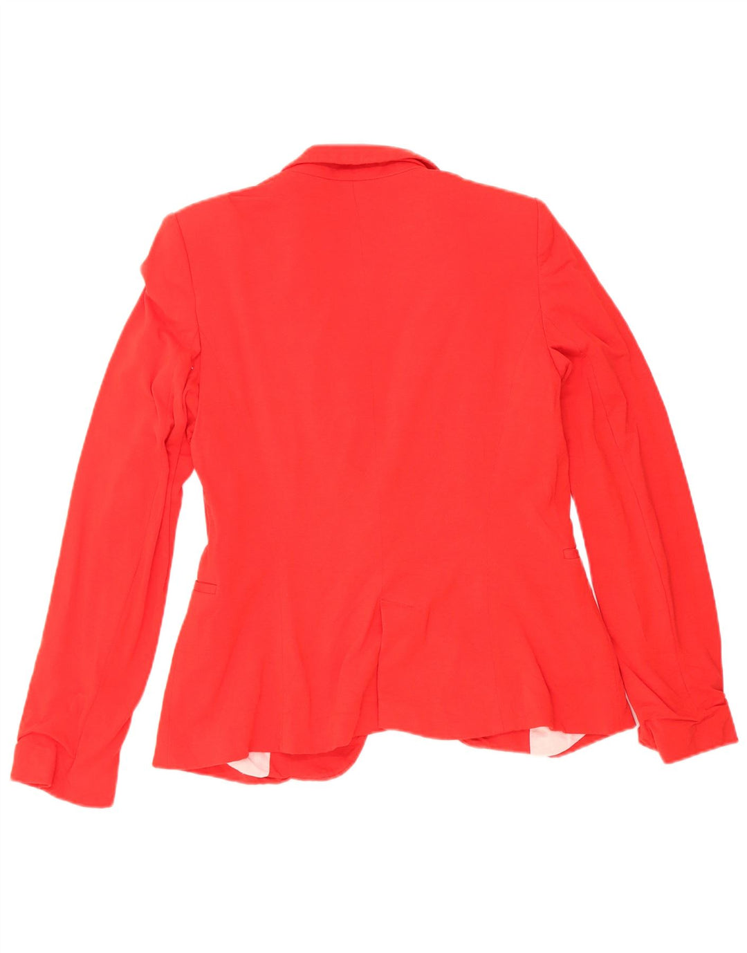 Sacou blazer pentru femei Zara, cu 1 nasture, UK 12 Medium Red Acetat