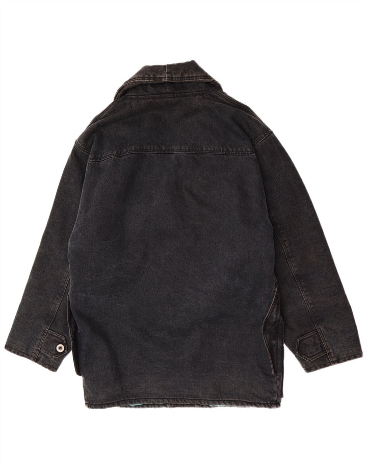 Jachetă de blugi pentru bărbați Blue Side UK 40 Large Black