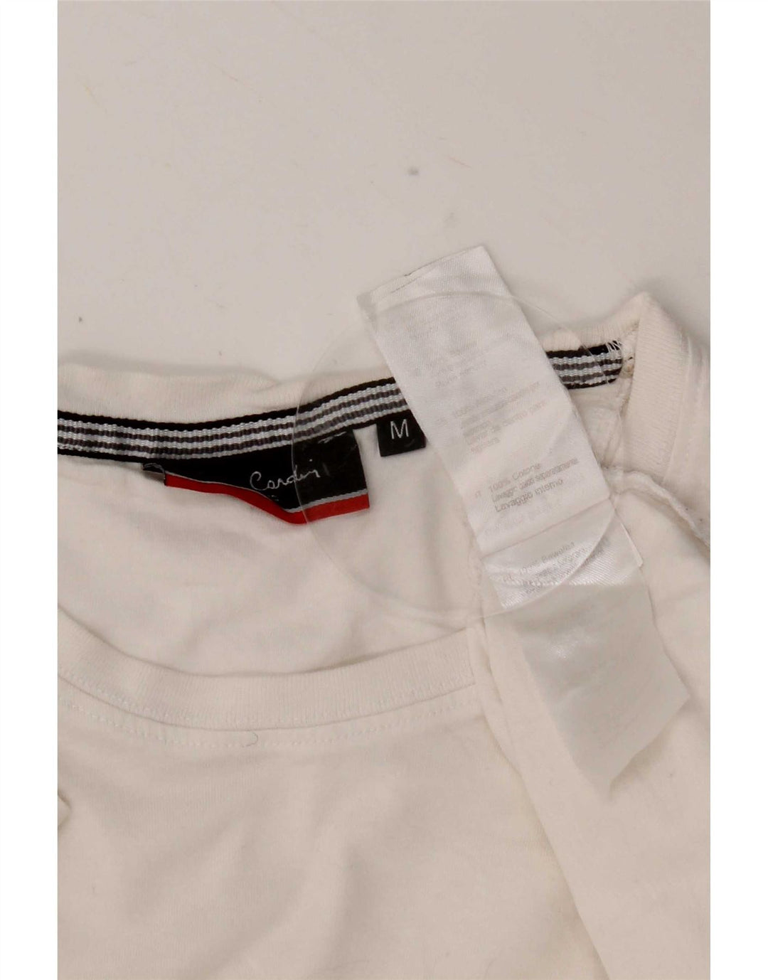 Pierre Cardin Bărbați Tricou Top Medium Alb Bumbac