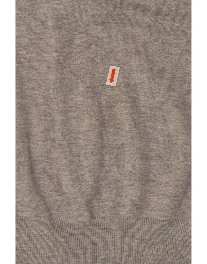 Pulover pentru femei cu gât rulat Zara UK 14, mare, raion gri
