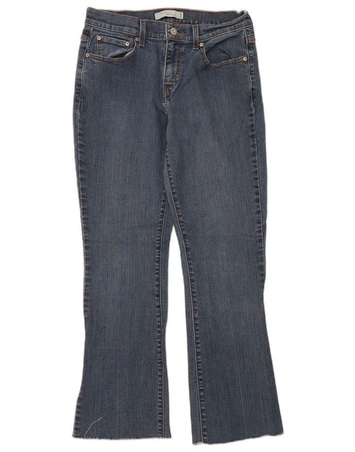 Blugi Levi's 515 Bootcut pentru femei US 8 Medium W28 L30 Bumbac albastru