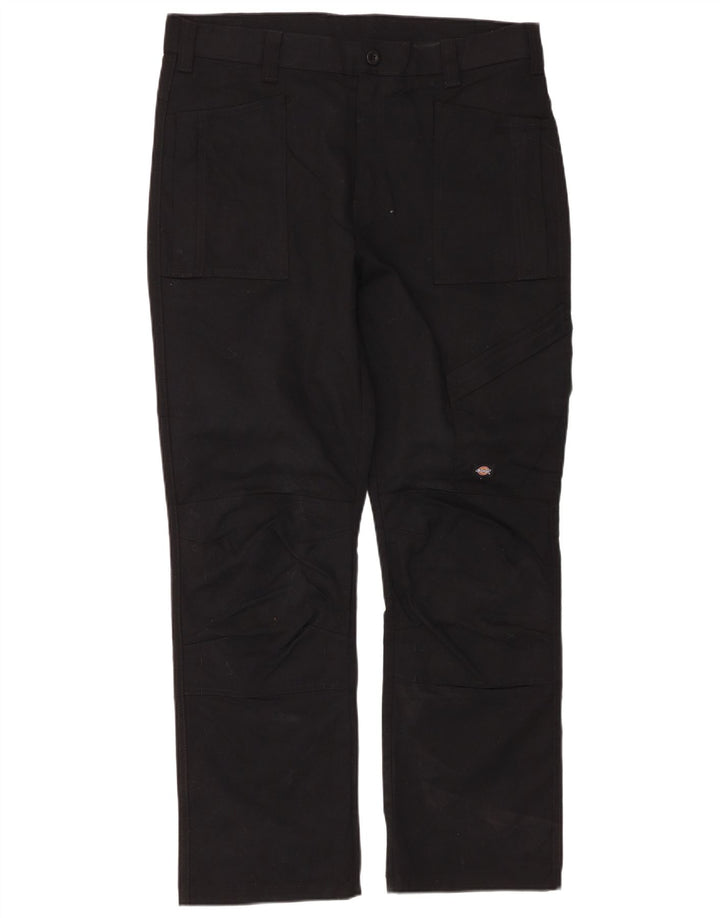 Pantaloni cargo dritti pentru bărbați Dickies W36 L32 poliester negru