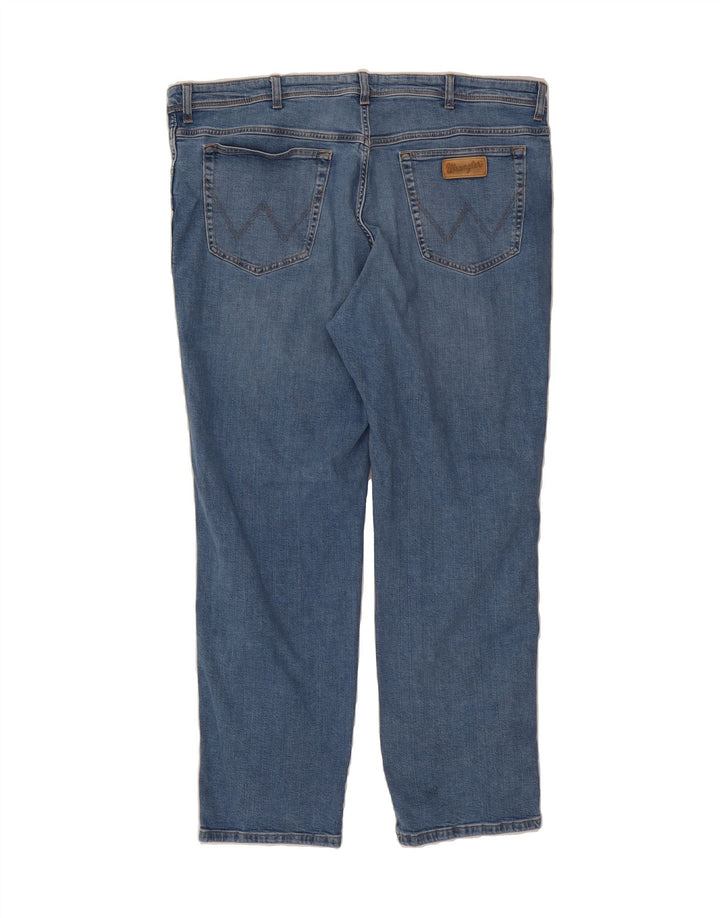 WRANGLER Blugi drepte pentru femei Texas W44 L32 Bumbac albastru
