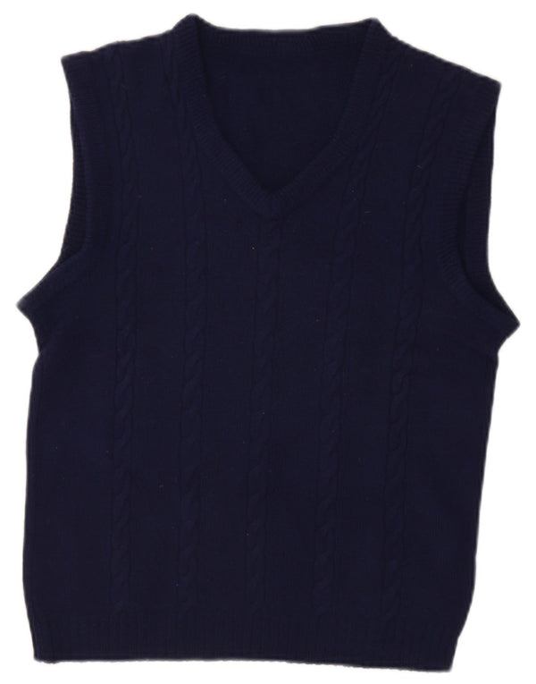 Vestă Vintage bărbați Tank Top mare bleumarin