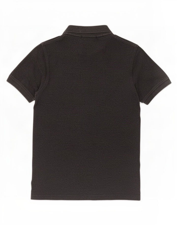 Tricou polo pentru bărbați Lyle & Scott, bumbac gri mic