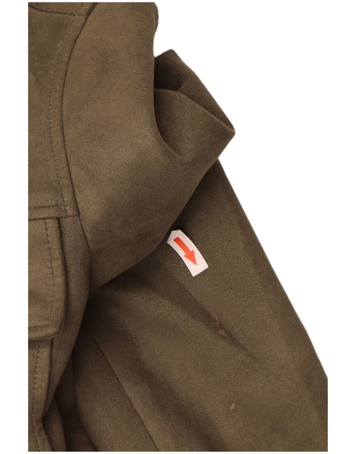 Geacă bomber pentru femei Marks & Spencer UK 10 Small Kaki Poliester