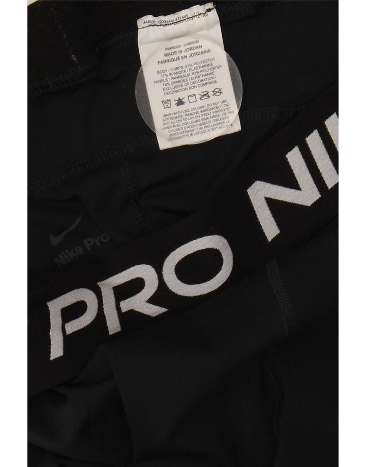 Leggings grafic Nike pentru femei UK 18 XL Poliester negru