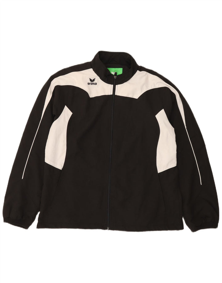 Trening complet pentru femei Erima UK 16, mare, negru, poliester color bloc
