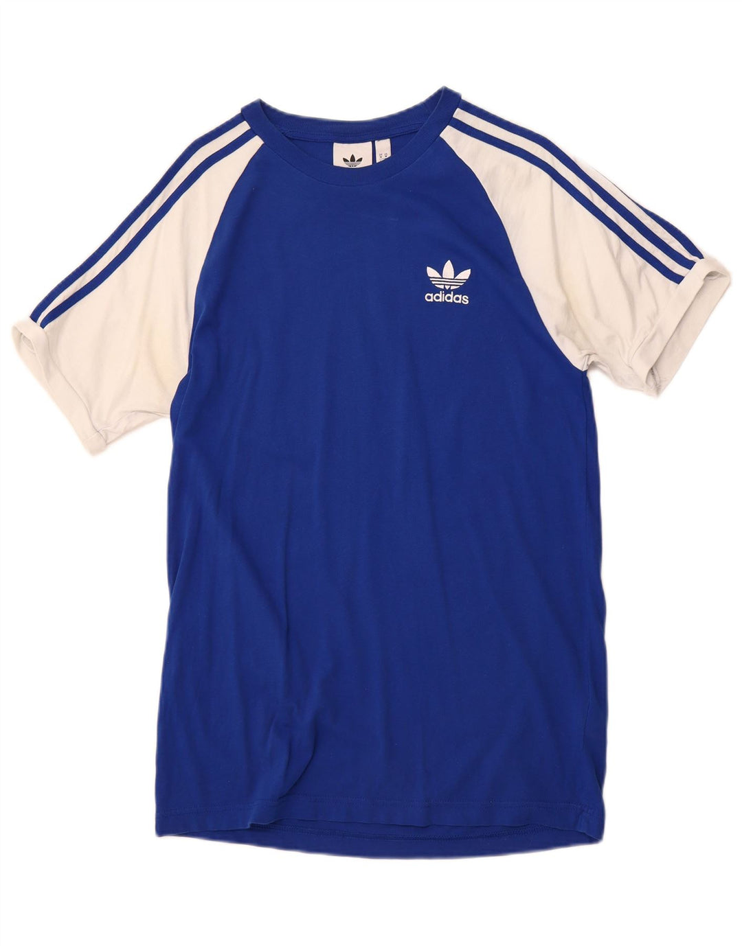 Tricou pentru bărbați ADIDAS Top Medium Blue Colorblock Bumbac