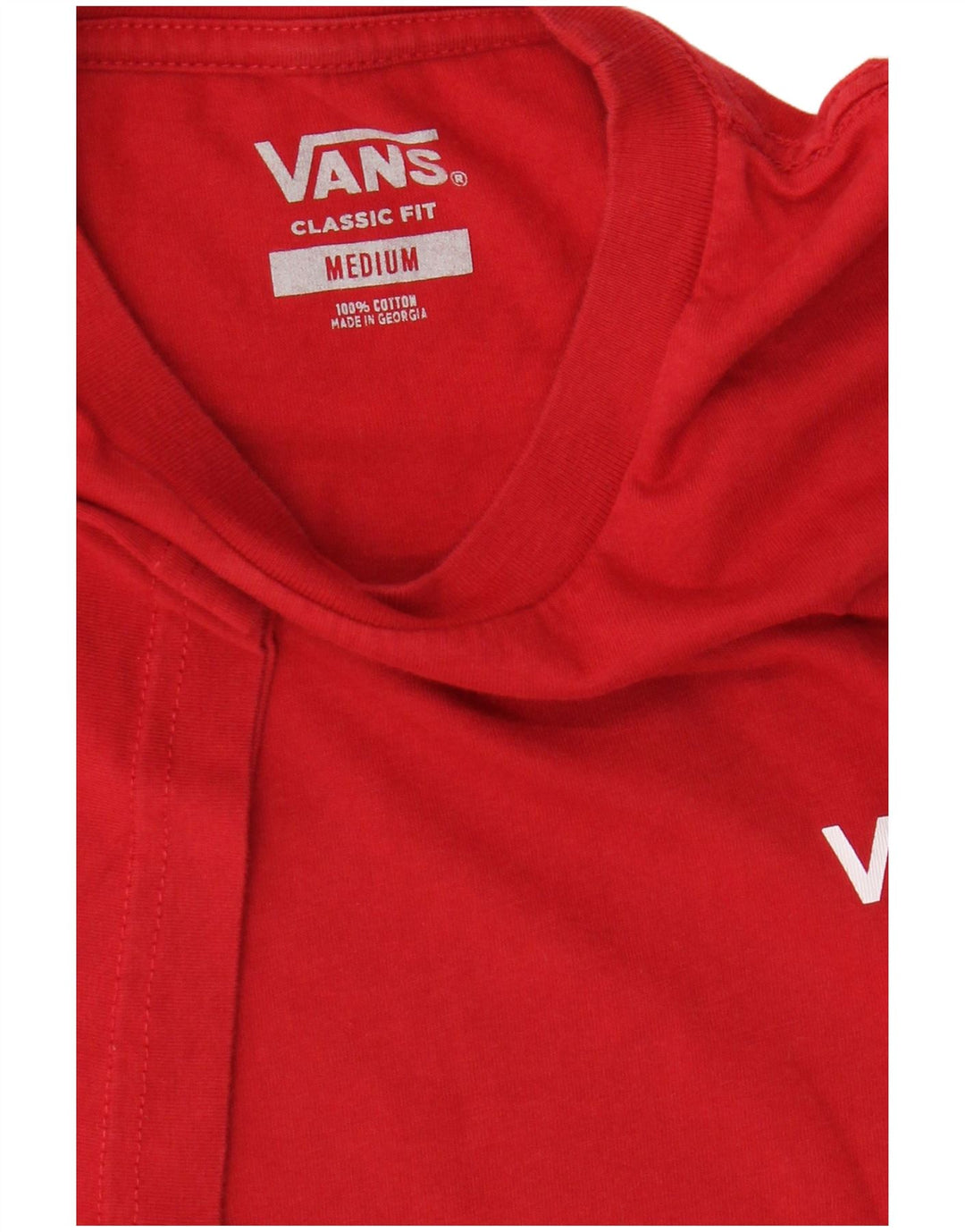 Tricou Vans Classic Fit Top Bumbac Roșu Mediu