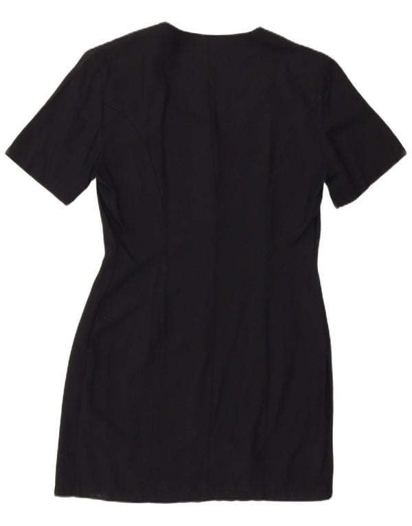 Colecție Rochie cămașă pentru femei UK 12 Medium Black Viscose