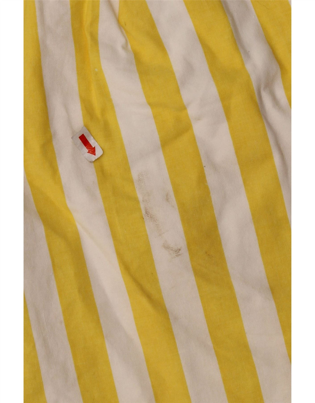 Pantaloni scurti chino pentru femei VINTAGE cu picioare largi EU 42 Large W30 cu dungi galbene