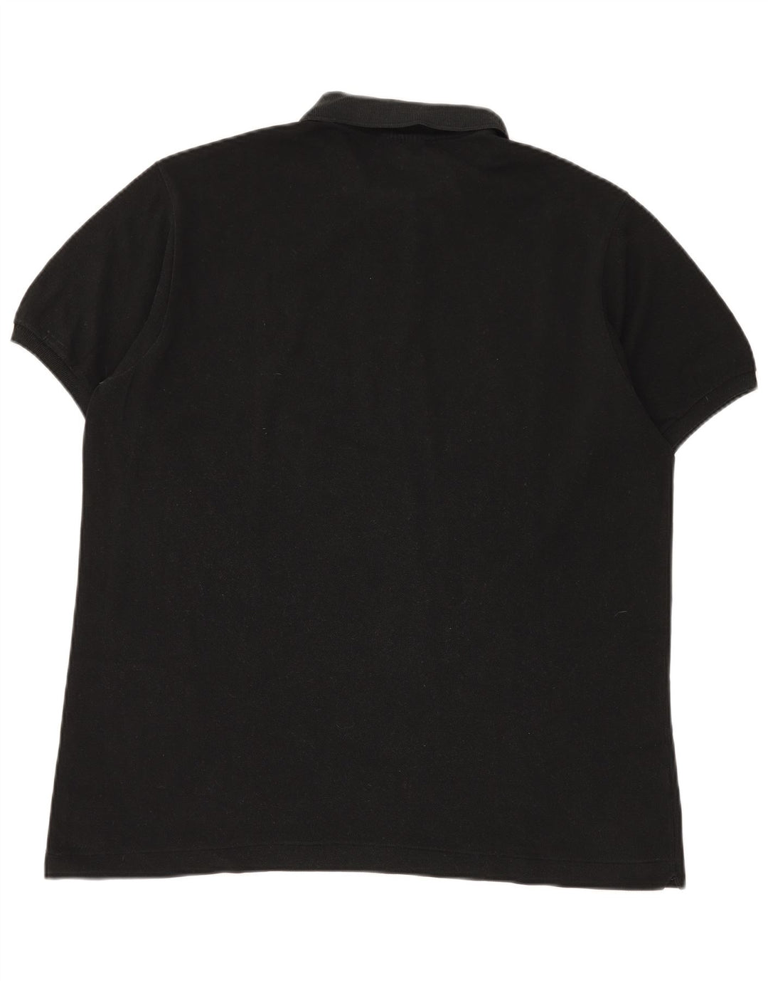 Tricou polo pentru bărbați LACOSTE Mărimea 6 XL bumbac negru