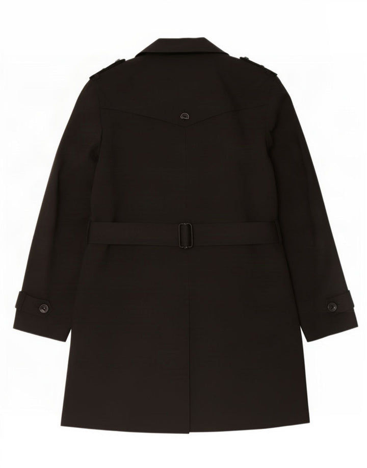 Trench pentru femei Marks & Spencer UK 12 Poliester mediu negru