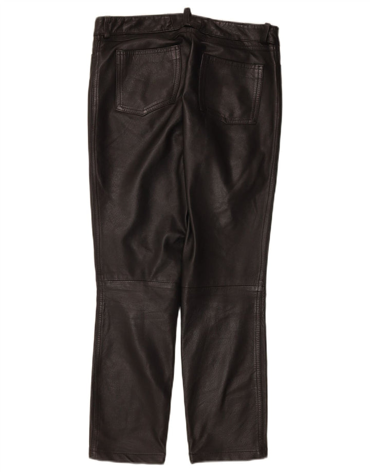 Pantaloni din piele pentru femei Zen EU 38 Medium W28 L26 Piele neagră