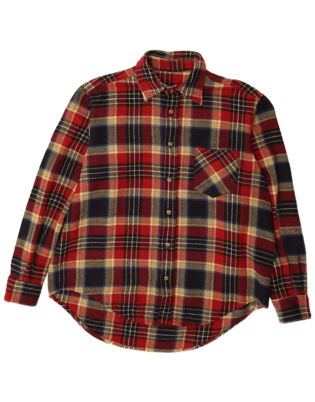 Cămașă de flanel pentru bărbați VINTAGE, XL, cu carouri multicolore