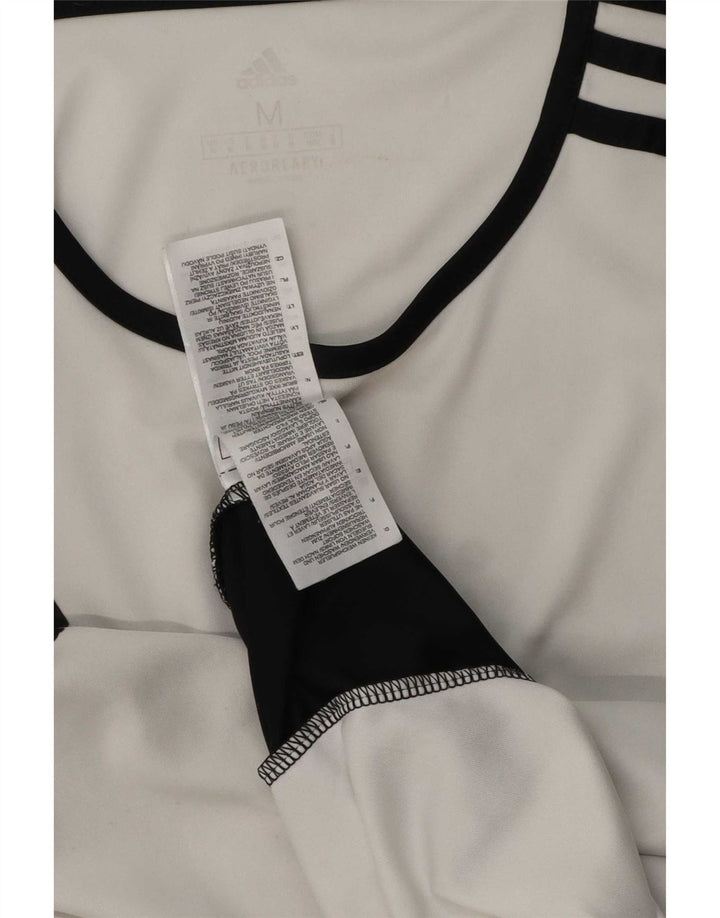 Tricou pentru bărbați Nike Aeroready Top Mediu Alb Poliester Colorblock
