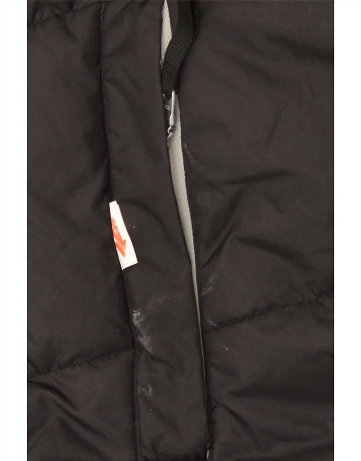 Jachetă căptușită cu grafică Helly Hansen pentru bărbați UK 44 2XL Negru Colorblock Nylon
