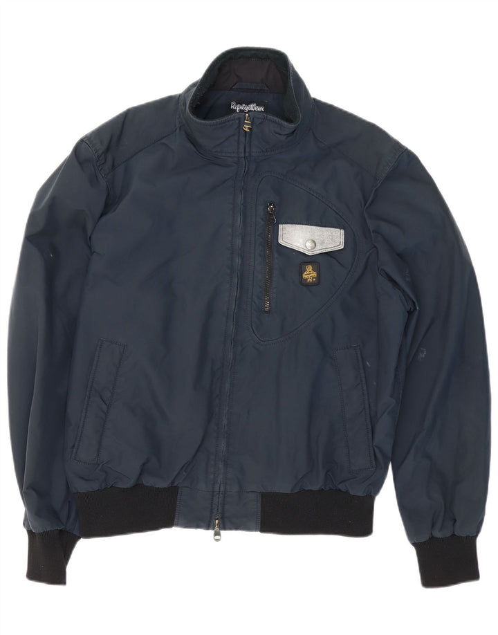Jachetă Bomber pentru bărbați Refrigiwear UK 44 2XL Nailon bleumarin