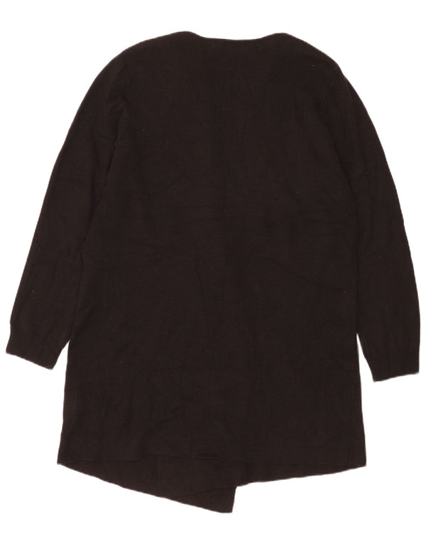 Pulover cardigan deschis pentru femei Marks & Spencer UK 16, mare, negru, acrilic